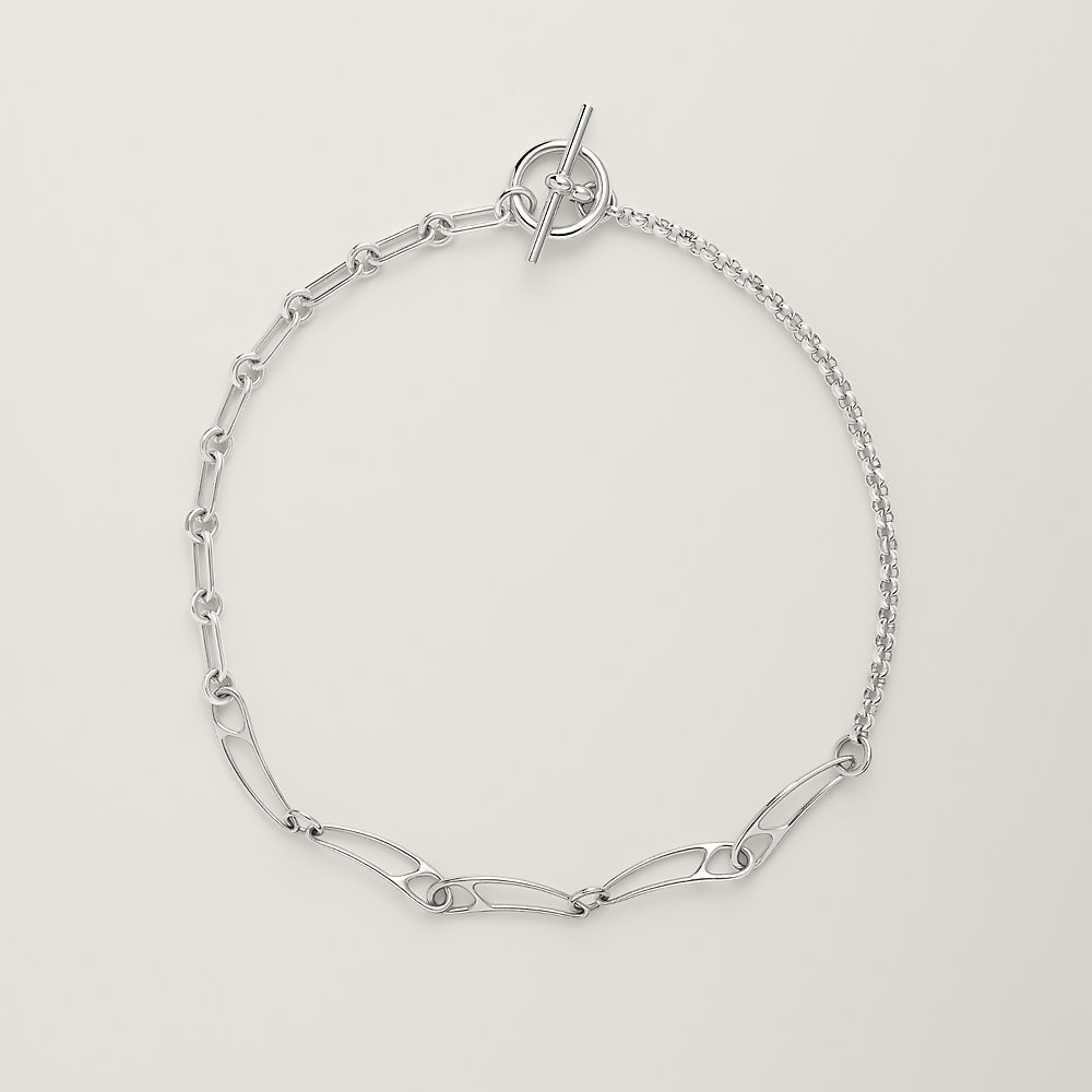 Chaine d'ancre Punk necklace, medium model | Hermès USA